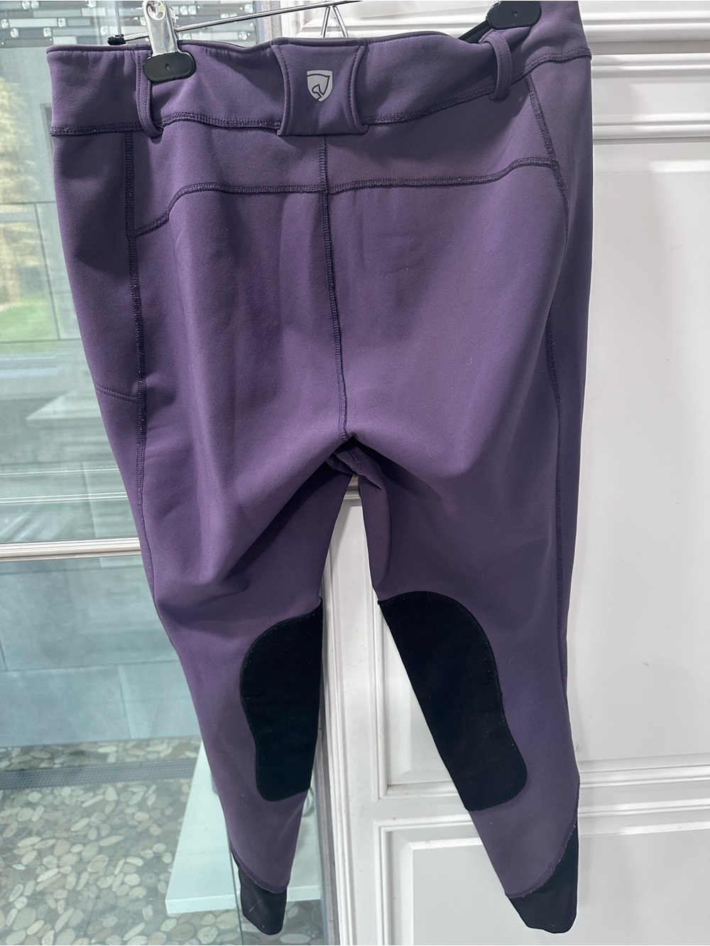 Noble equestrian winter Purple Riding Tights women’s L - Picture 7 of 7
